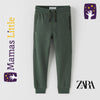 ZR Zip Pocket Green Ottoman Trouser 9836