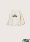 MN G Adventure White Fleece Sweatshirt 11310