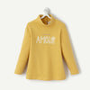 TAO Turtle Neck Amour Yellow Full Sleeve Shirt 8767