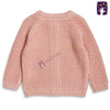 DYPLES Chunky Pink Knitted Cardigan 9119