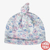 MC Frenchy Top Knot Floral Summer Beanie Cap 4886 B