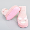 XBR Face Pink Comfortable Socks Booties 5502