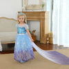 Frozen Blue Fairy Frock with Long Tail 11808