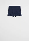 MN Ruffle Navy Girls Shorts 10515