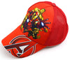 Cartoon Character Digital Net Cap 4858