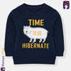 ML Time to Go Hibernate Navy Terry Track Suit 9805