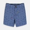 HM Anchor Blue Chino Shorts 8101