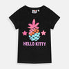 Hello Kitty Pineapple Black Shirt 8273