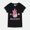 Hello Kitty Pineapple Black Shirt 8273