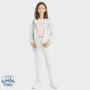 TTH Bon White Glitter Logo Super Soft Fleece Tracksuit 11159