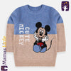 Cute Mickey Grey Sky Knitted Sweater 9582