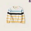 FF Yellow Multicolor Lining Knitted Sweater 10014