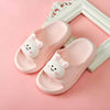 Rabbit Pink Non-slip Slippers 4942