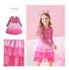 VKT Fish Pink Full Sleeve Fancy Frock 11150