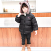 Kashmere Loaded Fur Dualside wear Black Hooded Puffer Jacket 8880