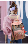 Classic Mochila Pink Multiuseable Backpack 2295