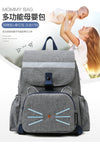 Cat Travel Backpack with Deattachable Kid Bag 2294