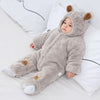 Paw Grey Quilted Romper #11559 C