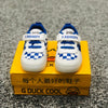 Blue Check Lightening Jogger Shoes 2222