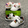 Mickey Pink White Gel Flux 4 Sneakers Shoes 2300 B