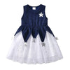 VKT Stars and Mountains Fancy Navy Frock 8548