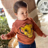 ML Lion King Brick Brown Terry Sweatshirt  9651