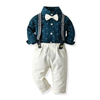 Shirt Bow Pant Expanders 4 piece Suiting Set 10405