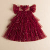 Layers Red Star Tulle Fancy Frock 11806