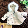 Cheries Egg Shell Puffer Thick Parka Jacket 10909