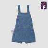 Mo Kids Short Denim Dungaree 10130