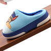 PW Patrol Blue Rubber Sole Warm Cotton Winter Slippers 4408