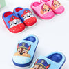 PW Patrol Blue Rubber Sole Warm Cotton Winter Slippers 4408