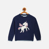 MS Unicorn Blue Knitted Sweater 10017