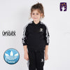 ADDS Striped New Logo Black Dry Fit Tracksuit 10037