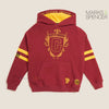 MS Harry Potter Gryfinder Burgundy Wizarding Fleece Hoodie 11520