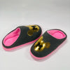 Golden M Grey Rubber Sole Warm Cotton Winter Slippers 4434