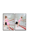 SFR Love Sporty Pink Legging Dri Fit Shorts 10400