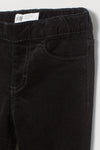 HM Black Corduroy Tregging 9690