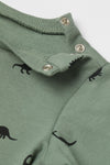 HM Dinosaur Green Fleece Sweatshirt 11471