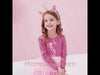 VKT Fish Pink Full Sleeve Fancy Frock 11150